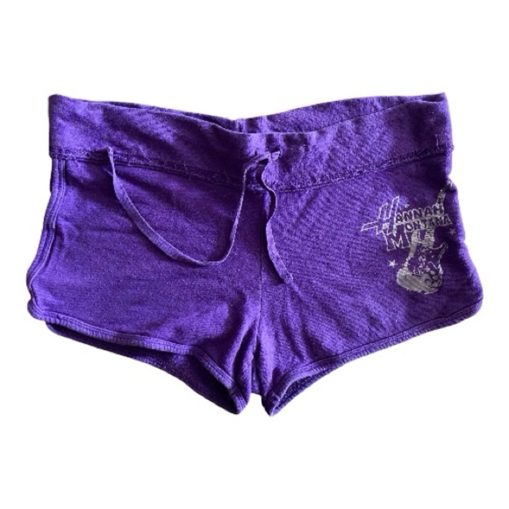 Hannah Montana Vintage 00s Mini Shorts Miley Cyrus Y2K